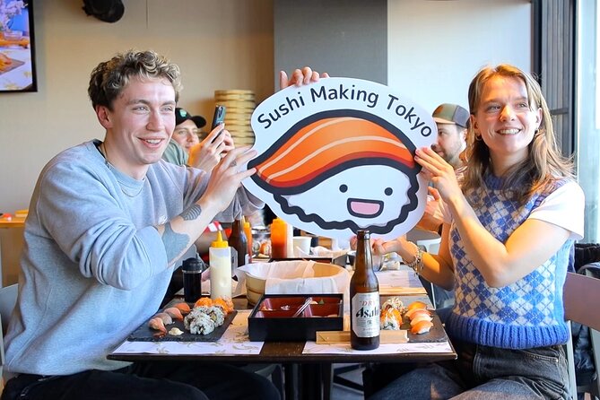 Make Sushi and Create Unforgettable Memories in Tokyo - Eating the sushi you made yourself
