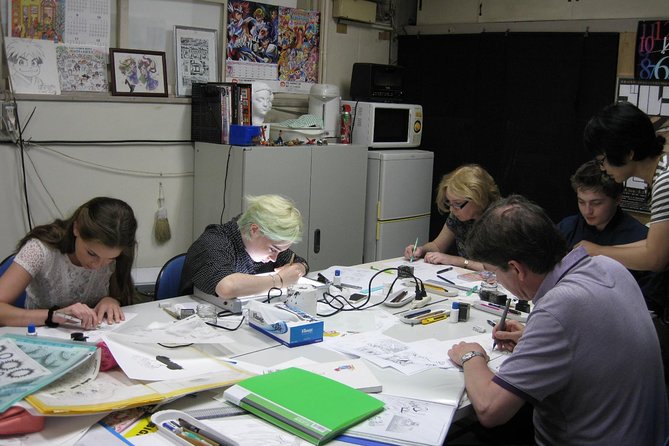 Manga Lesson with a Professional Japanese Manga Artist in Nakano - Key points at a glance