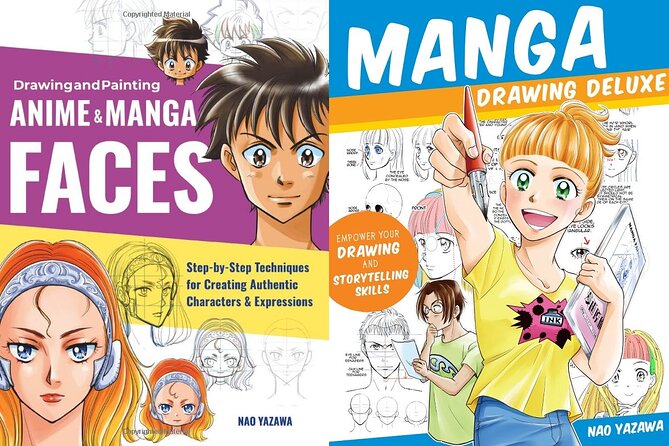 Manga Lesson with a Professional Japanese Manga Artist in Nakano - The manga process, from pencil draft to screen tone
