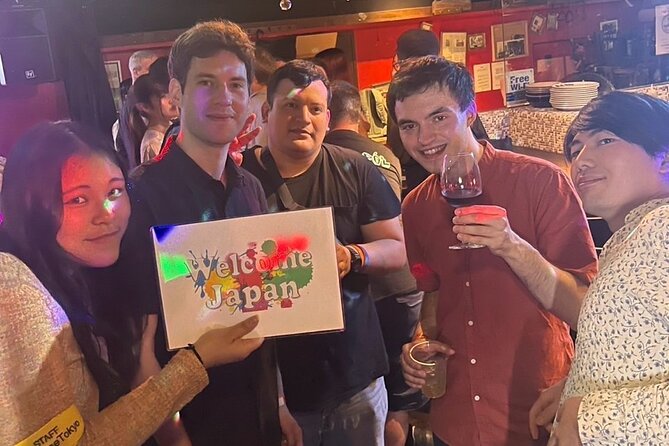 Meet Locals experience Fun Chat Drink Osaka International Party - Drinks, food, and the $45 price