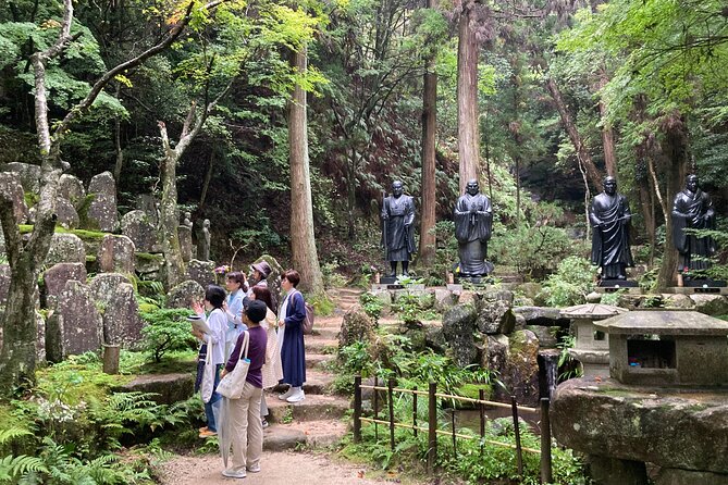 Mitaki Peace Tour Beyond Central Hiroshima - Seeing Mitaki Temple through its peace memorials