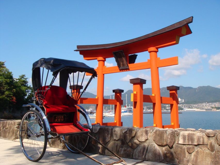 Miyajima: Private Rickshaw Tour to Itsukushima Shrine - From the Ferry Terminal to Miyajima Town