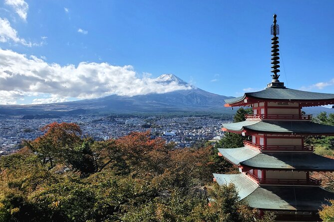 Mount Fuji and Hakone Private Tour from Tokyo (Customizable) - Chureito Pagoda and the classic Fuji photograph