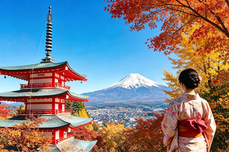 Mount Fuji Day Trip: Includes Kawaguchiko Tenjozan Park Ropeway Ticket & Arakurayama Sengen Park & Nichikawa Clock Shop & Lawson Convenience Store & Oishi Park (Departing from Tokyo) - A full Fuji day without the transport puzzle