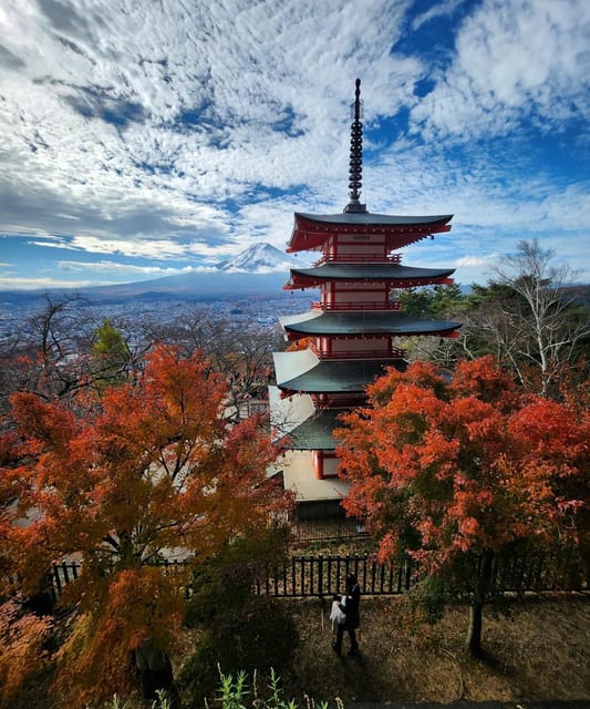 Mount Fuji Private day tour from Tokyo private & Customized - Oshino Hakkai: ponds, snacks, and old-style Japan