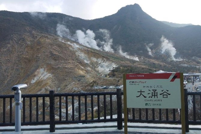 Mt. Fuji 5th Station, Owakudani Ropeway, Pirate Ship plus Outlet shopping! - Owakudani and the Hakone Ropeway