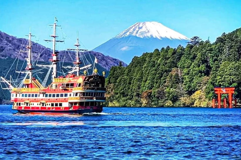 Mt.Fuji Hakone Day Tour With Lake Ashi Cruise, FREE Ropeway - Leaving Tokyo and finding your group