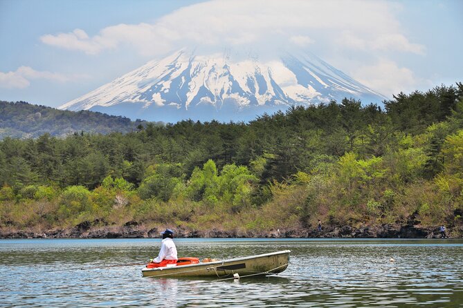Mt. Fuji Highlight Photo Spots One Day Tour from Tokyo - Lake Kawaguchi gives Fuji room to breathe