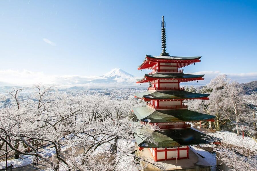 MT.Fuji: Mount Fuji Private day Tour With Guide - Chureito Pagoda, the classic Fuji photograph