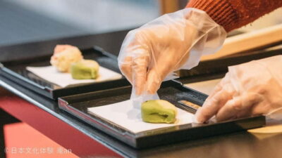 Japanese Traditional Sweets making and Tea Ceremony