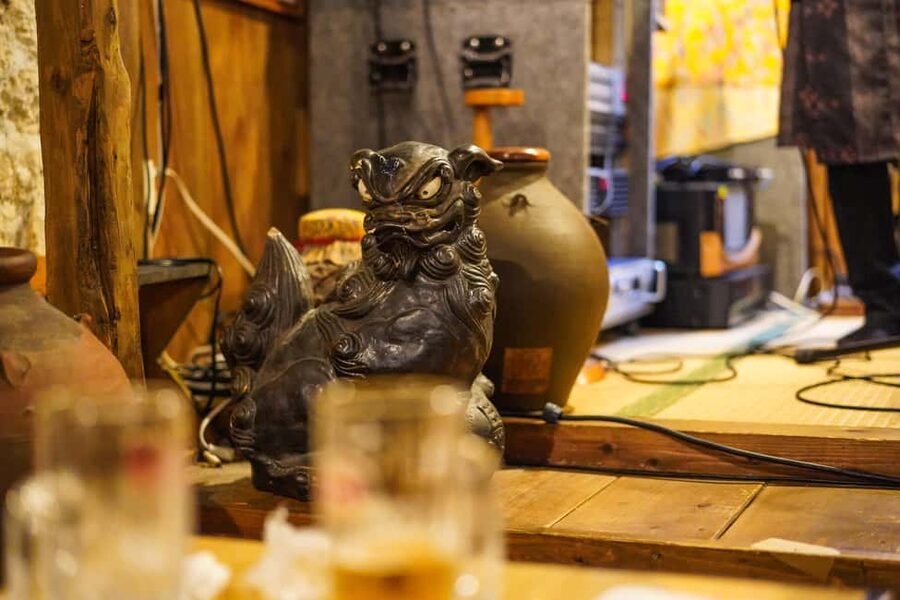 Naha Bar Hopping Tour in Okinawa - Third bar: Okinawan music brings the night together