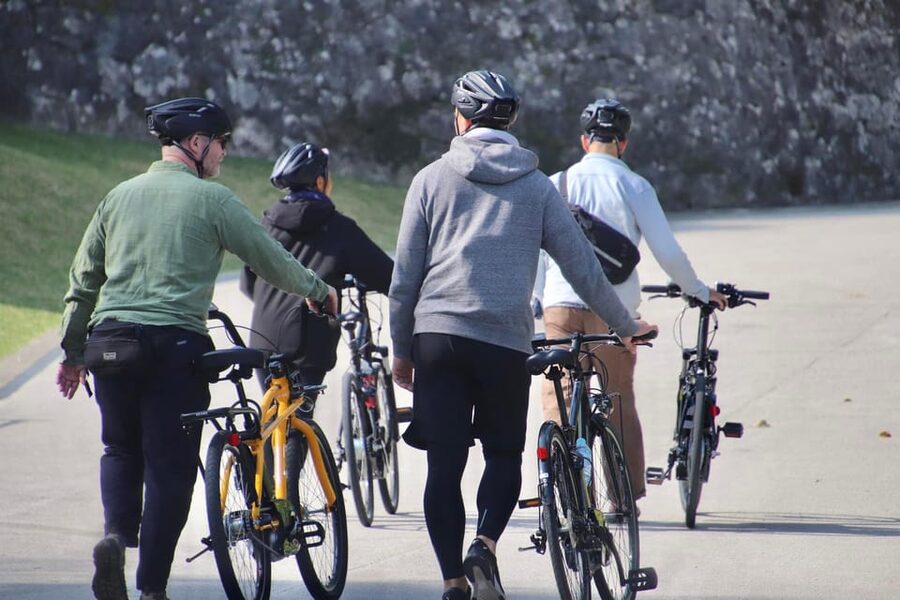 Naha: Guided E-Bike Tour of the 12 Zodiac Temples - Shureimon Gate and the classic Okinawa photograph