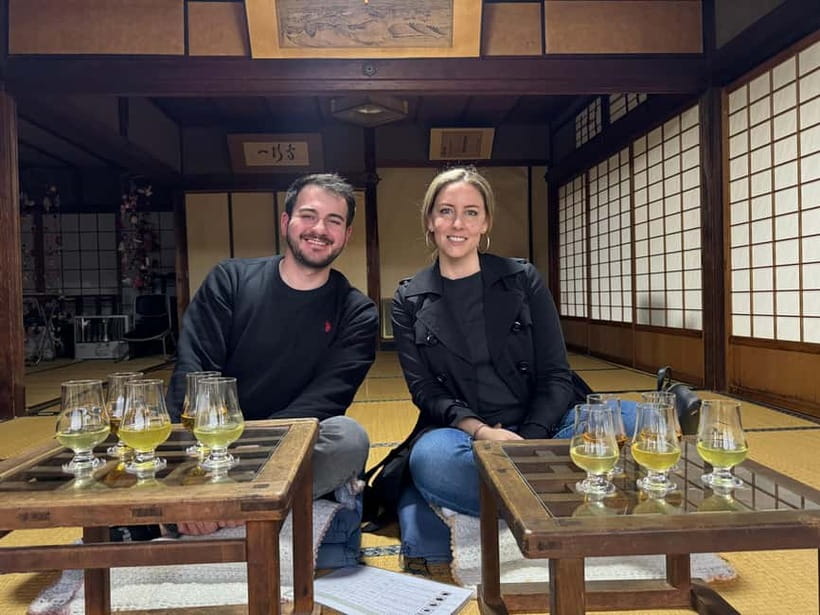 Nara:5 Type of Tea Tasting & Mindful Tea Ceremony - Wagashi brings the flavors together