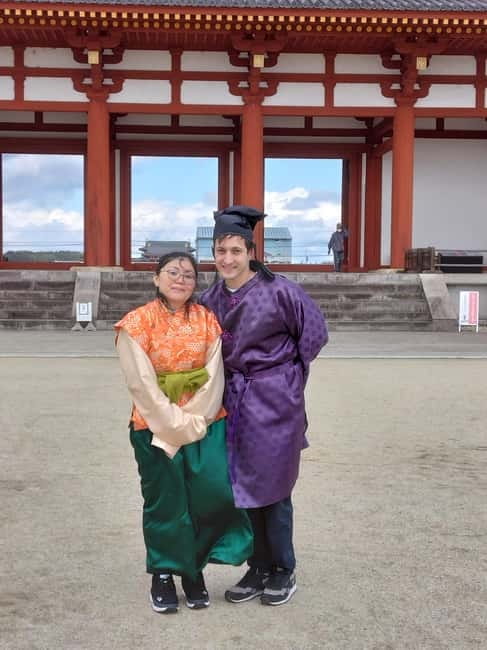 Nara: Bike Tour in Ancient Capital UNESCO World Heritage - Traditional Tenpyo costume and photographs