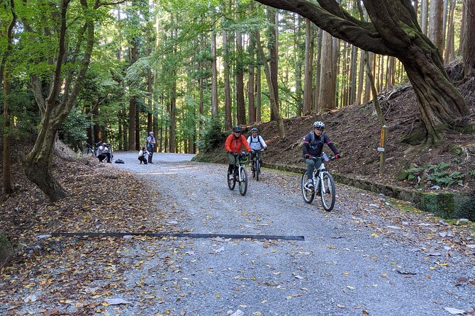 Nara - Heart of Nature Cross Bike Tour - Uguisu Waterfall adds a short walk