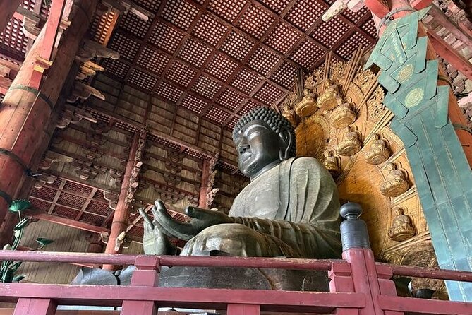 Nara Highlight Walking Tour with Furoshiki Experience with Lunch - Meeting at the Gyoki Bosatsu statue