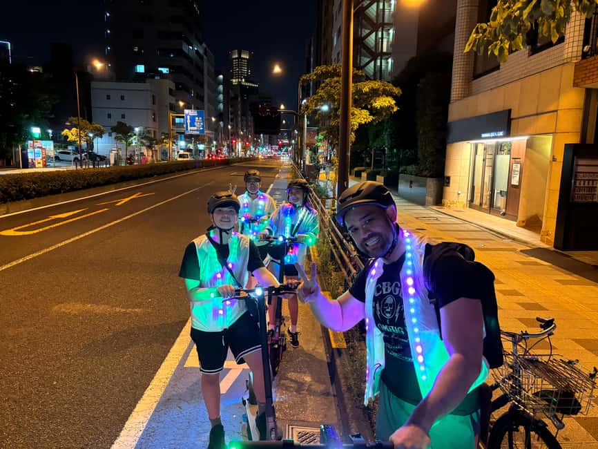 Night E-Scooter Ride to Tokyo Tower - No License Needed - Key Points Before You Book