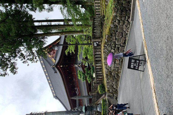 Nikko one day trip GREEN NUMBER PLATES - Shinkyo Bridge is a short but photogenic pause