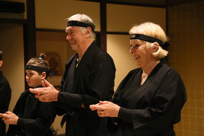 Ninja 1-hour Hands-on Lesson by Japanese master in Kyoto -Entry - Starting with Kuji-In, breathing, and the ninja walk