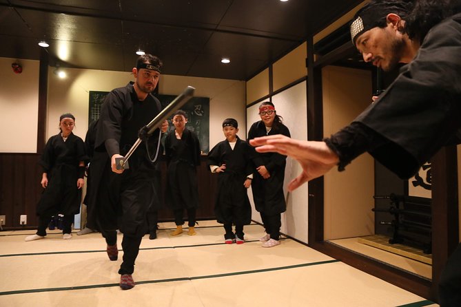 Ninja 2-hour Hands-on Lesson by Japanese master in Kyoto -Medium - Key points before you book