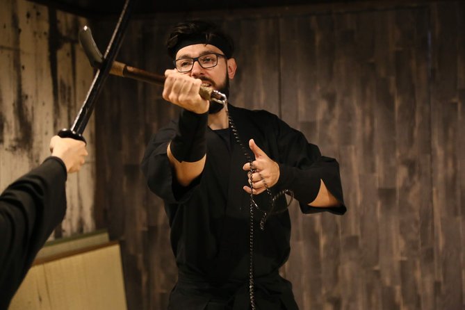Ninja 2-hour Hands-on Lesson by Japanese master in Kyoto -Medium - Starting with ninja breathing and Kuji-In