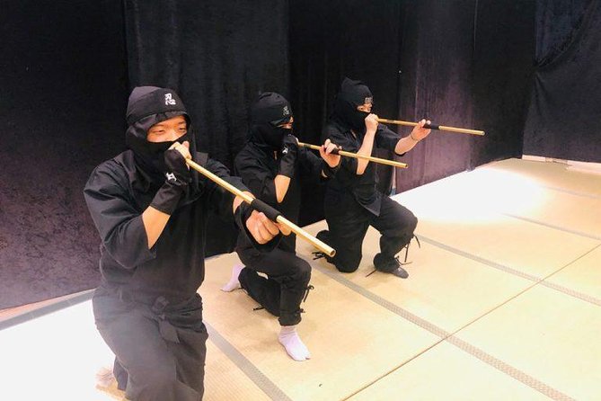 Ninja Experience (Family Friendly) at Samurai Ninja Museum KYOTO - Shuriken throwing and ninja blowguns
