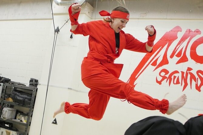 Ninja Wire Action Experience - The harness, costumes, and three wire moves