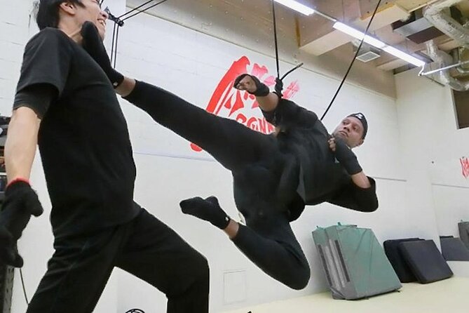 Ninja Wire Action Experience - Sword choreography turns practice into a scene