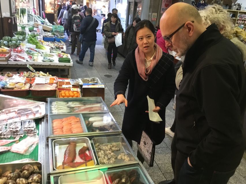 Nishiki Market Food Tour with Cooking Class - Key points at a glance