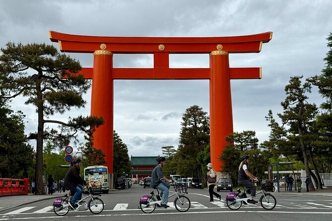 No. 1 E-Bike Tour for Up to 5 Guests in Kyoto with a Local! - Heian Shrine and the Nanzenji Temple grounds