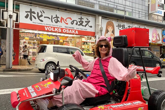 Official Street Go-Kart Tour - Osaka Shop - Osaka Castle and Tower Sights May Vary