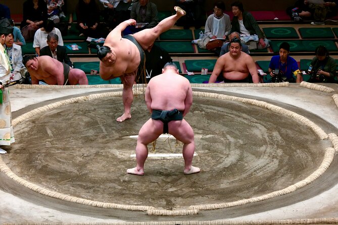 Official Sumo Tournament Ticket with Guided Experience - Three hours of official tournament action