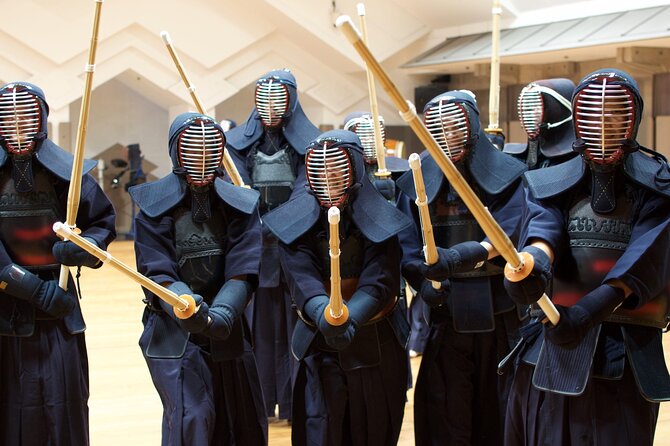 Okinawa 2-Hours Genuine Kendo/Samurai Experience in Japan - Practicing strikes, footwork, and controlled combat