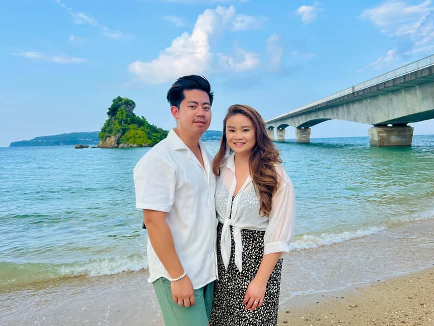 Okinawa Full Tour: Castle, Manza, Kouri, Aquarium & American - Cape Manza and Okinawa’s open sea views