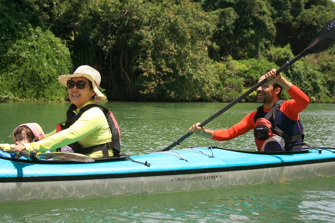 Okinawa: Kayak Mangroves & Ocean Native-English Private Tour - Yagaji Island and the choice between calm water and ocean waves