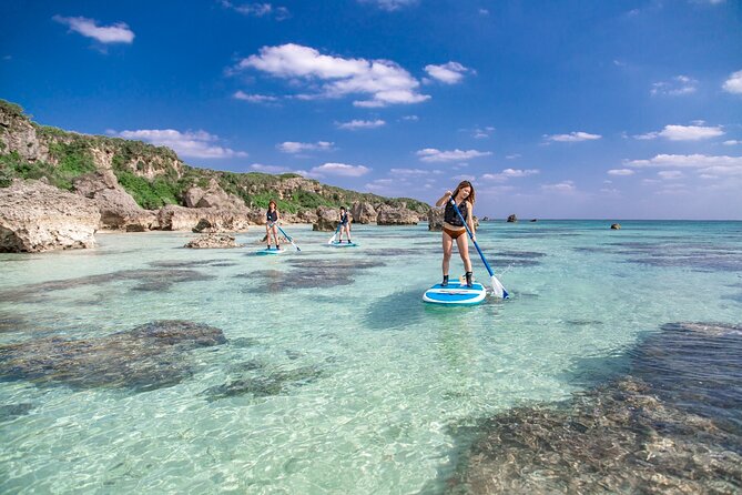 Okinawa Miyako Beach SUP or Canoe and sea turtle Snorkeling - Photos, eco-friendly aims, and the feel of the day