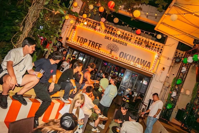 Okinawa:Sky BAR TOPTREE Nightclub Entry Ticket+Drink & VIP - Key things to know before going