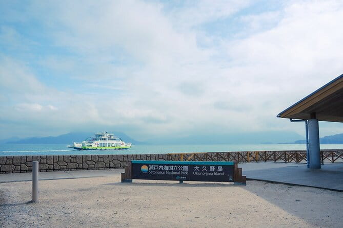Okunoshima Rabbit Island Cycling Tour with Local Guide - Starting at Kyukamura and getting ready to ride