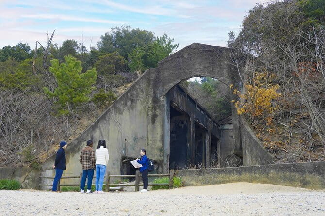 Okunoshima Rabbit Island Cycling Tour with Local Guide - Power Plant Ruins and the island’s hidden industry