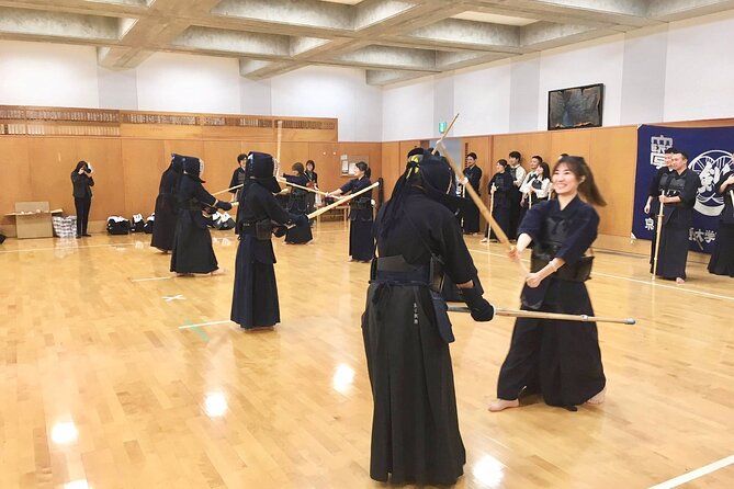 Osaka 2-Hour Genuine Kendo / Samurai Experience In Japan - The part most people look forward to: light sparring