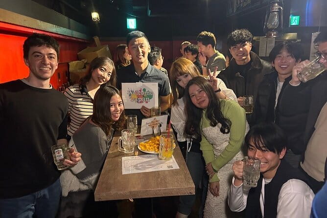 Osaka American village Bar hopping tour - Second Nishishinsaibashi stop and the move between bars