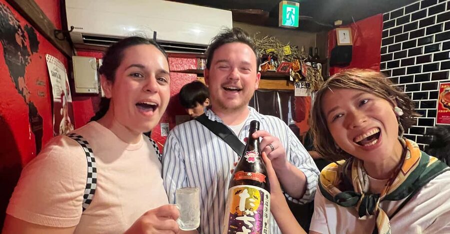 Osaka Bar Hopping | Explore Hidden Bars & Izakayas in Namba - Mizogu and the longer second stop