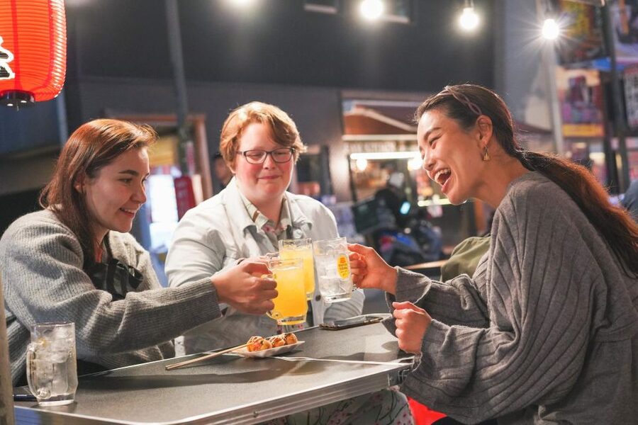 Osaka: Bar-Hopping Night Tour in Namba - The second bar and Osaka food beyond the usual menu