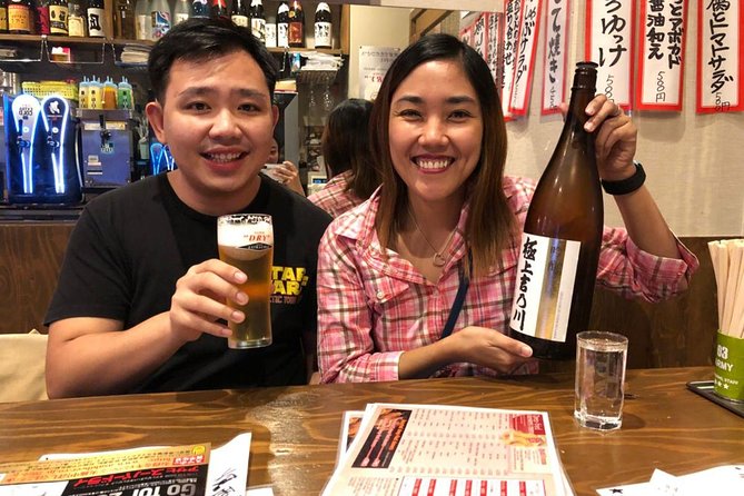 Osaka Bar Hopping Night Walking Tour in Namba (3 bars, 6 tastes) - How much value do you get for $98.66?