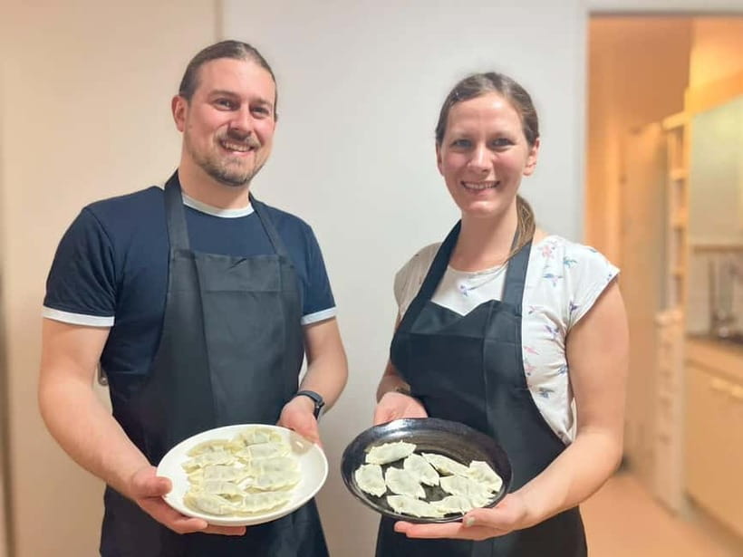 Osaka: Cooking Class Ramen & Gyoza Course in Nanba - The 30-minute preparation period
