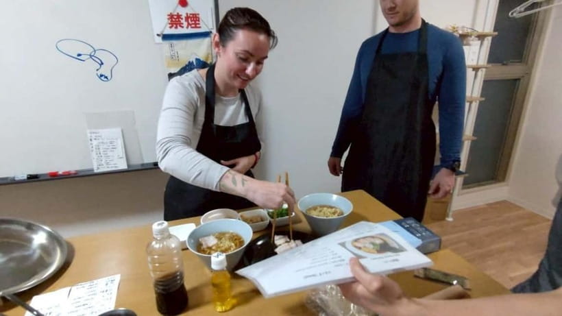 Osaka: Cooking Class Ramen & Gyoza Course in Nanba - Meeting point at Dear Court Semba 303