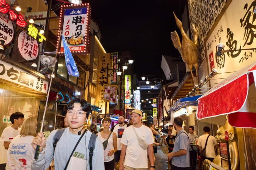 Osaka: Dark Side of Osaka Night Walking Tour - Tobita Shinchi and the need for discretion