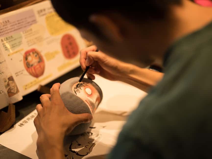 Osaka Daruma Workshop — Paint Your Own Good-Luck Daruma - Arriving at DARUMA CLUB in Nipponbashi