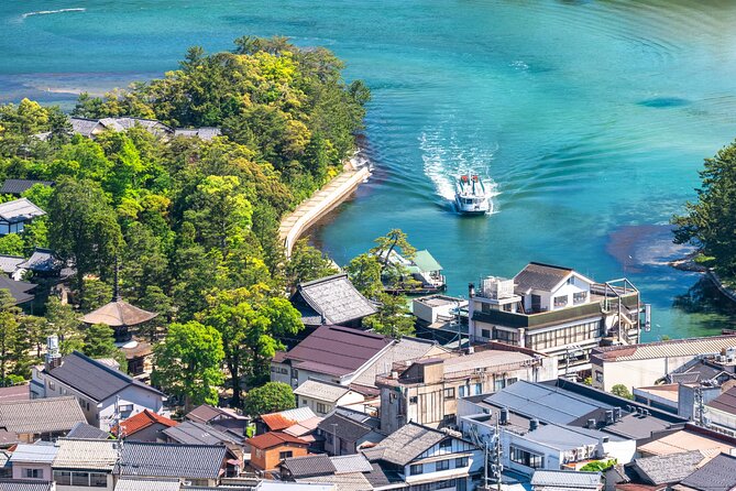 Osaka Day Tour: Amanohashidate & Ine Bay - Riding above Amanohashidate at Kasamatsu Park