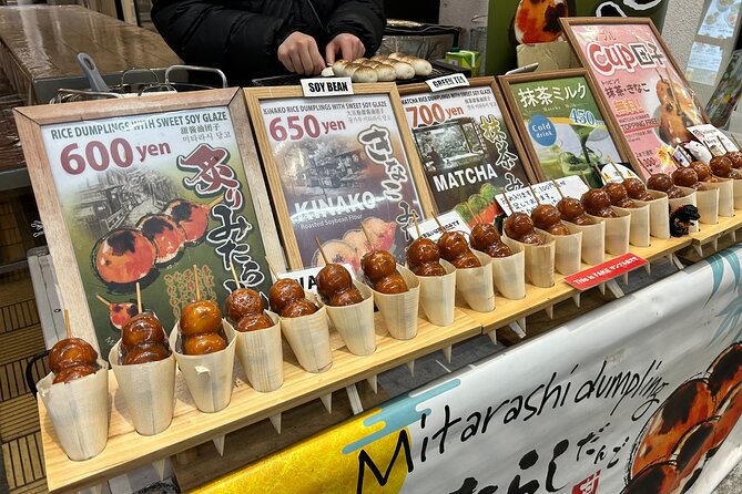 Osaka Delights: Traditional Japanese Food Tour - The warm egg tart finale
